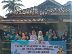 Cegah Stunting, Kepala Desa Cipeundeuy Bagikan Bantuan PMT Untuk Balita