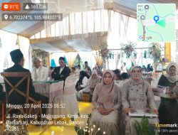 KEPALA DESA CIPEUNDEUY HADIRI PERNIKAHAN WARGA DI KAMPUNG CILAJIM