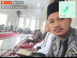 Sekretaris Desa Cipeundeuy Menghadiri Pengajian Tingkat Desa di Kampung Curug RT/RW 006/002